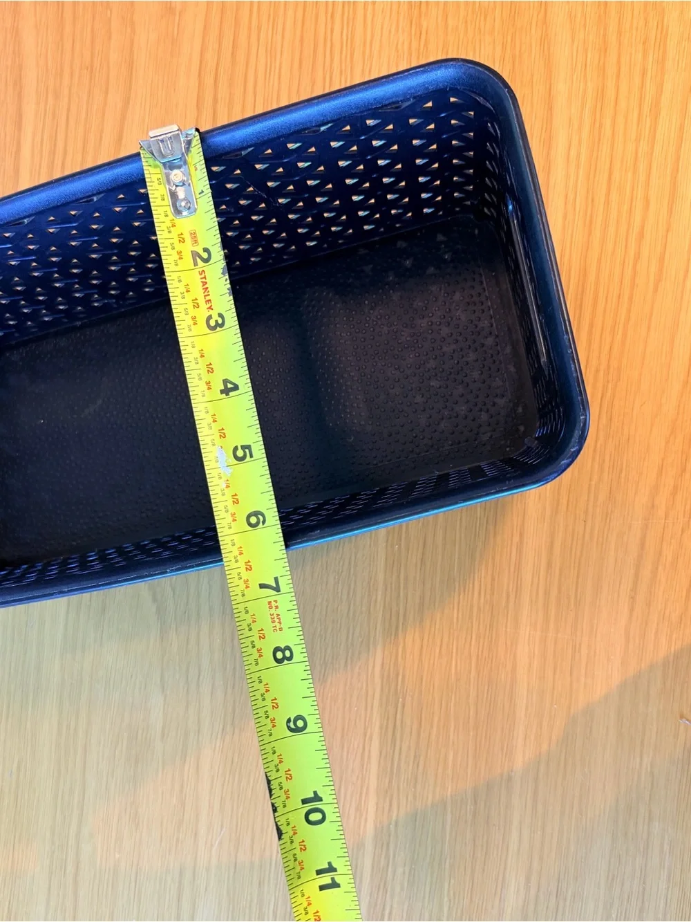 Target Black Woven Plastic Storage Basket with Handles